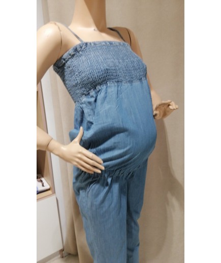 Комбінезон джинс для вагітних Cerise Gebe 20703