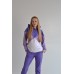 Костюм для вагітних (толстовка+штани) 44-48 Dizhimama KLI-053 -фіолетовий