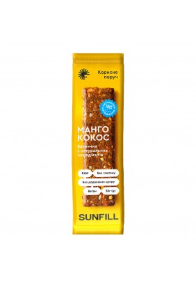 Батончик манго, кокос Sunfill 35г 1999526 - 