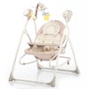 Крісло-гойдалка Carrello Nanny Beige Dot CRL-0005