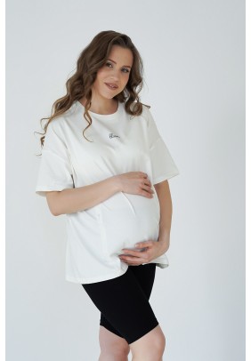 Футболка для годування S-XL Мамин Дім 24303-Молочний