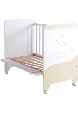 Ліжко дитяче Micuna Cosmic 120х60 см White Nordic COSMIC WHITE/NORDIC