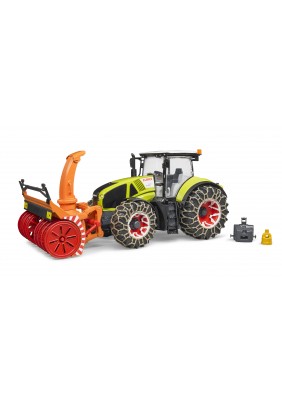 Трактор Claas Axion 950 для уборки снега 1:16 Bruder 03017