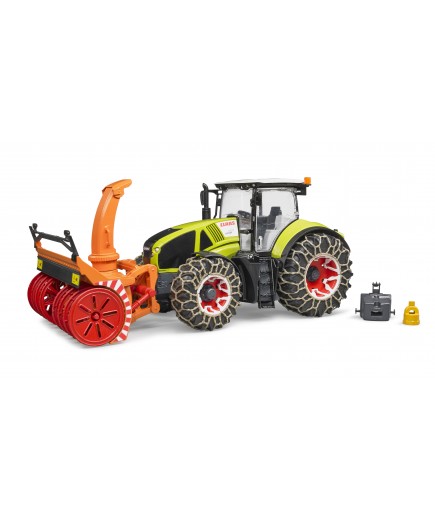 Трактор Claas Axion 950 для прибирання снігу 1:16 Bruder 03017