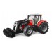 Трактор Massey Ferguson 7624 з переднім наватажувачем 1:16 Bruder 03047