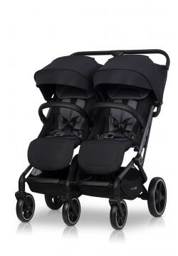 Коляска для двійні Euro-Cart Echo 2024 EGECB24-13 black