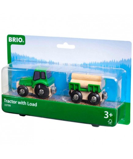 Трактор-лісовоз для залізниці BRIO 33799