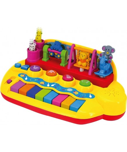 Іграшка навчальна Kiddi Smart Піаніно Звірята на гойдалці 063412