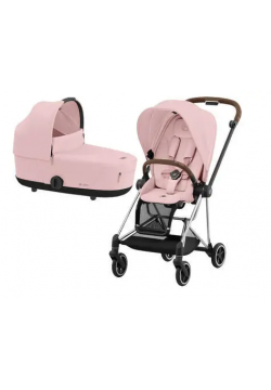 Коляска універсальна 2в1 Cybex Mios 4.0 Peach Pink/Сhrome Brown 523000945/3