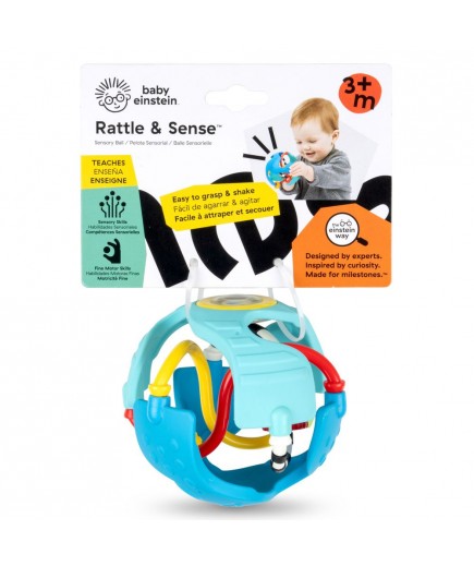 Брязкальце Baby Einstein Rattle & Sense 17354