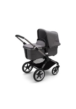 Коляска універсальна 2в1 BUGABOO FOX3, GRAPHITE/GREY MELANGE 2306010001