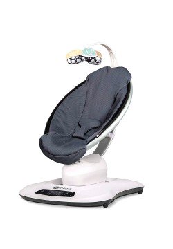 Крісло-гойдалка 4moms MamaRoo 16347 Dark Grey Cool Mesh