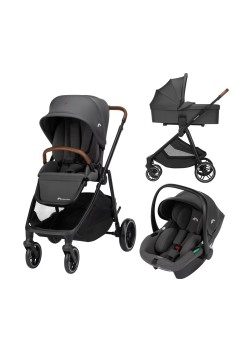 Коляска універсальна 3в1 Bebe Confort Luvia Trio 1994153210 Mineral Graphite