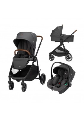 Коляска універсальна 3в1 Bebe Confort Luvia Trio 1994153210 Mineral Graphite