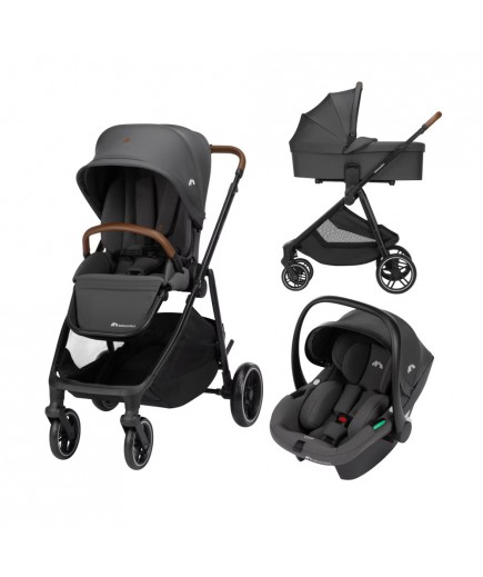 Коляска універсальна 3в1 Bebe Confort Luvia Trio 1994153210 Mineral Graphite Коляска універсальна 3в1 Bebe Confort Luvia Trio 1994153210 Mineral Graphite