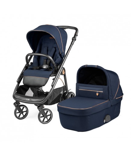 Коляска універсальна 2в1 Peg-Perego Veloce Blue Shine PACK-VEL2100000017