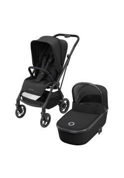 Коляска універсальна 2в1 Maxi-Cosi Leona 2 1507750111-1204750111 Essential Graphite