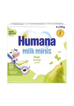 Йогурт-десерт з грушею з 8 міс  Humana 4*100г 309202