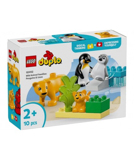 Конструктор Lego Duplo Пінгвіни та Леви 10дет 10442 Конструктор Lego Duplo Пінгвіни та Леви 10дет 10442