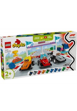 Конструктор Lego Duplo Автомобілі і пілоти команд Формули-1 70дет 10445