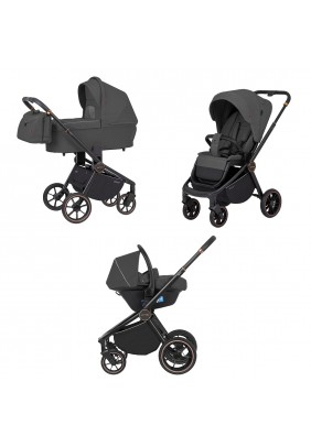 Коляска універсальна 3в1 Carrello Epica Iron Grey CRL-8511
