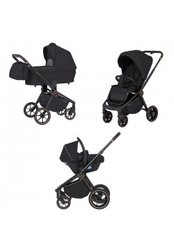 Коляска універсальна 3в1 CARRELLO Epica Space Black CRL-8511