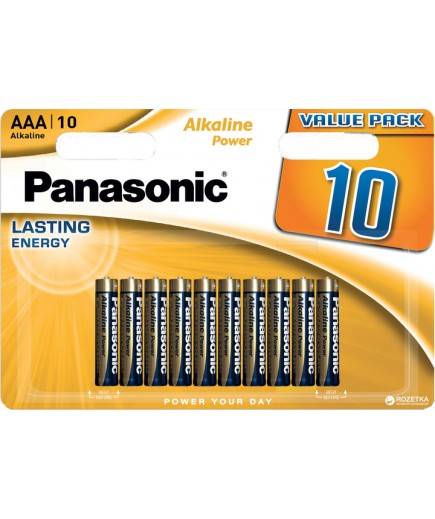 Батарейка Panasonic Alkaline Power AAA LR03REB/10BW Батарейка Panasonic Alkaline Power AAA LR03REB/10BW