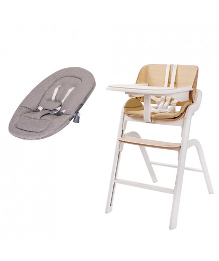 Стільчик для годування Carrello Combi CRL-9505 Cream White Стільчик для годування Carrello Combi CRL-9505 Cream White