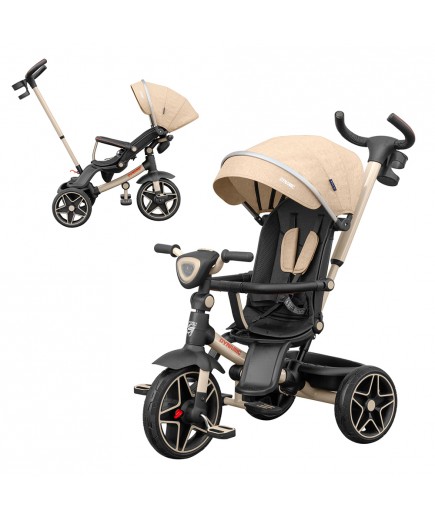 Велосипед 3-х колісний Tilly Dynamic T-3810 Beige Велосипед 3-х колісний Tilly Dynamic T-3810 Beige