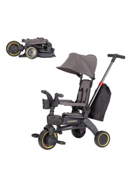 Велосипед 3-х колісний Tilly Combi T-392 Grey