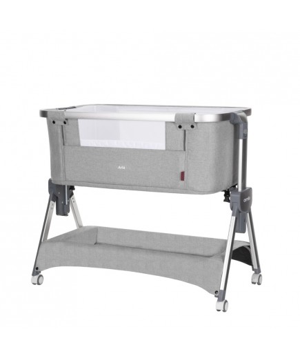 Ліжко дитяче Carrello Aria CRL-16402 Silver Grey Ліжко дитяче Carrello Aria CRL-16402 Silver Grey
