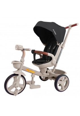 Велосипед 3-х колісний Tilly Flash T-3812 Dark Grey
