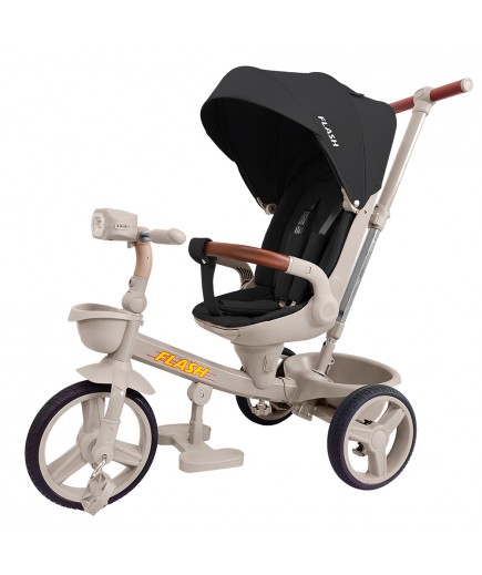 Велосипед 3-х колісний Tilly Flash T-3812 Dark Grey Велосипед 3-х колісний Tilly Flash T-3812 Dark Grey