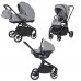 Коляска універсальна 3в1 CARRELLO Epica Silver Grey CRL-8511