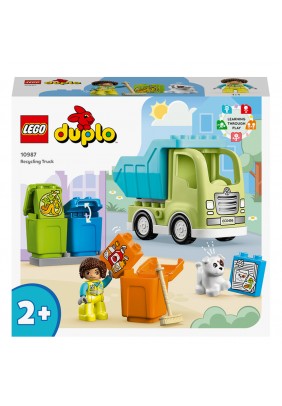 Конструктор Lego Duplo Town Мусороперерабатывающий грузовик 15дет 10987 - 