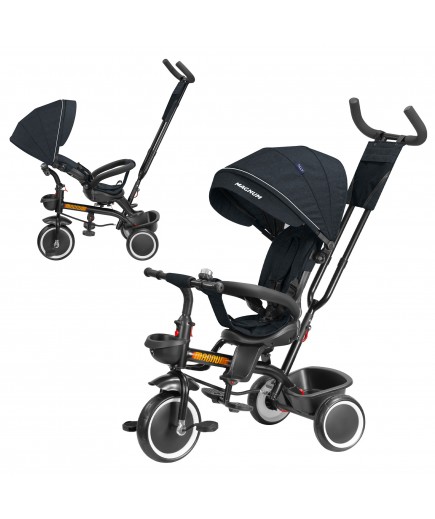 Велосипед 3-х колісний Tilly Magnum T-3814 Black Велосипед 3-х колісний Tilly Magnum T-3814 Black