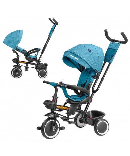 Велосипед 3-х колісний Tilly Magnum T-3814 Green