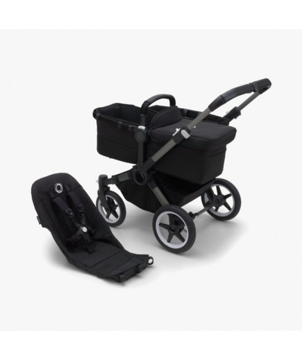 Шасi з прогулянковим блоком для коляски Bugaboo Donkey 5 100002034 Black / Midnight Black