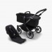 Шасi з прогулянковим блоком для коляски Bugaboo Donkey 5 100002028 Black / Grey Melage