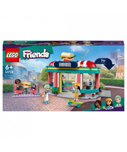 Конструктор LEGO Friends Хартлейк Сіті: ресторанчик в центрі міста 346дет 41728