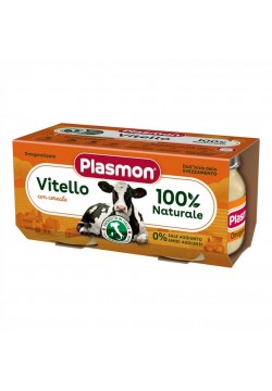 Пюре телятина Plasmon 2*80г 1136151