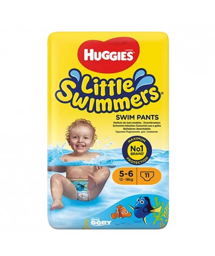 Підгузники-трусики Huggies Little Swimmers Naz 5-6 11шт 901895