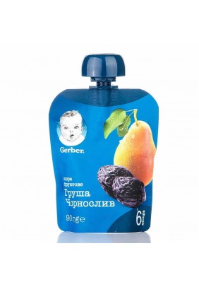 Пюре груша і чорнослив Gerber 90г Gerber - 