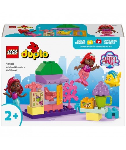 Конструктор Lego Duplo Кав'ярня Аріель і Флаундера 22дет 10420