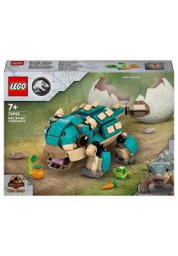 Конструктор Lego Jurassic World Малюк Бампі: Анкілозавр 358дет 76962