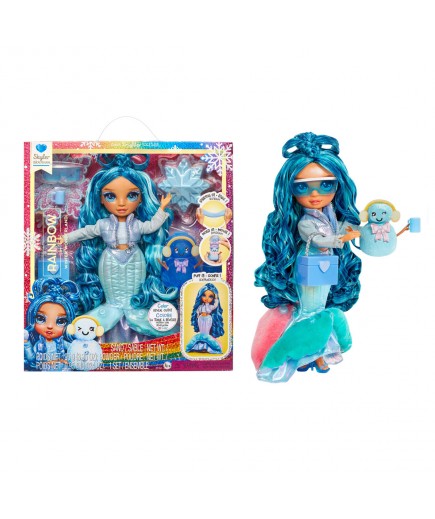 Лялька Rainbow High Winter Wonderland Скайлер 120834 Лялька Rainbow High Winter Wonderland Скайлер 120834