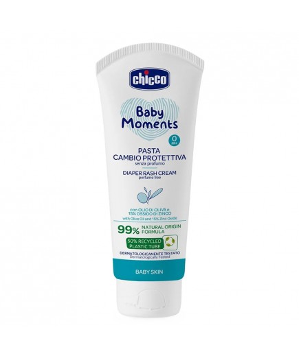 Крем захисний під підгузник Chicco Baby Moments 100мл 12114.00