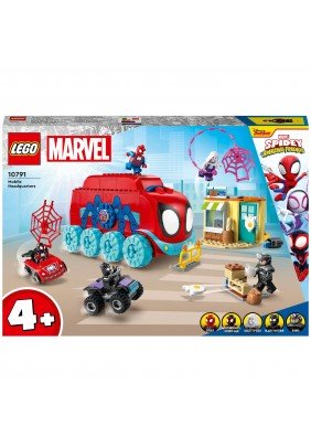 Конструктор Lego Marvel Мобільна штаб-квартира команди Павука 187дет 10791