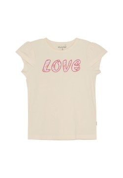 Футболка "Love" дівчинка Minymo 123900