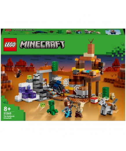 Конструктор Lego Minecraft Покинута шахта у безплідних землях 538дет 21263